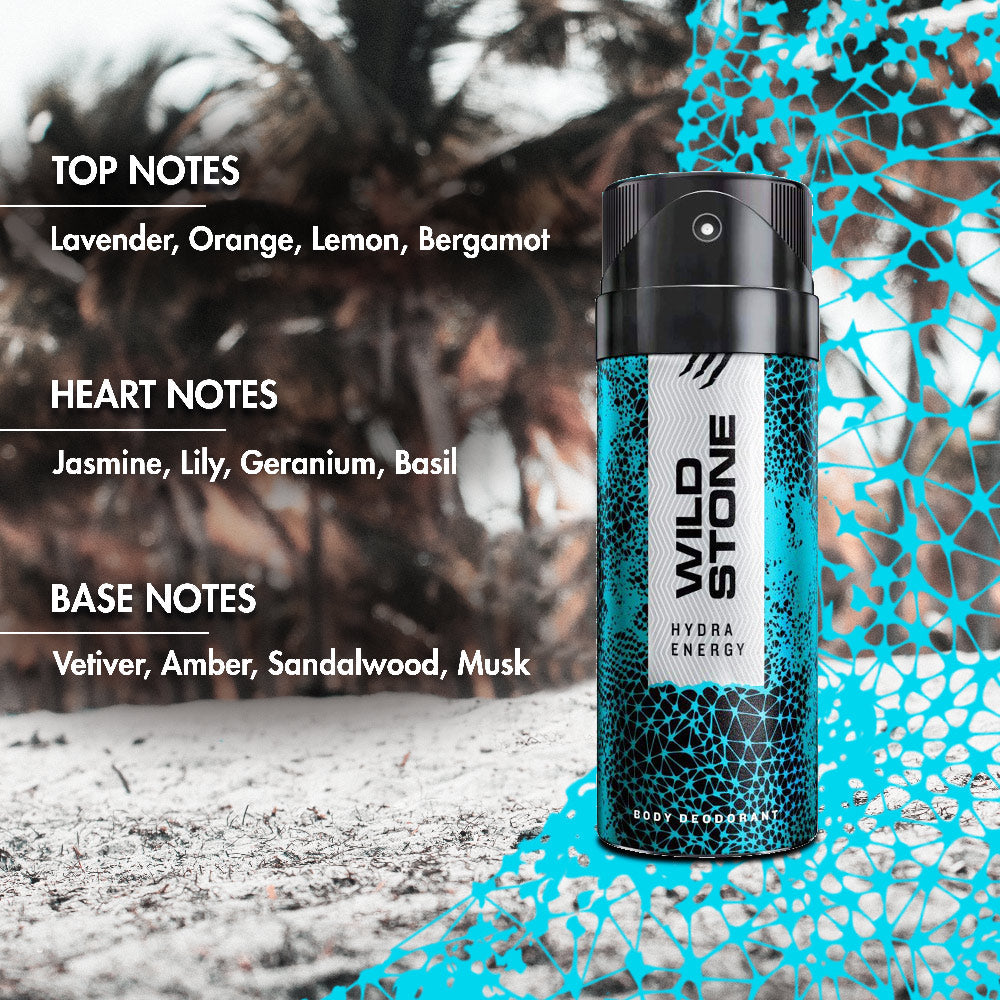 WILD STONE HYDRA ENERGY BODY SPRAY 150ML