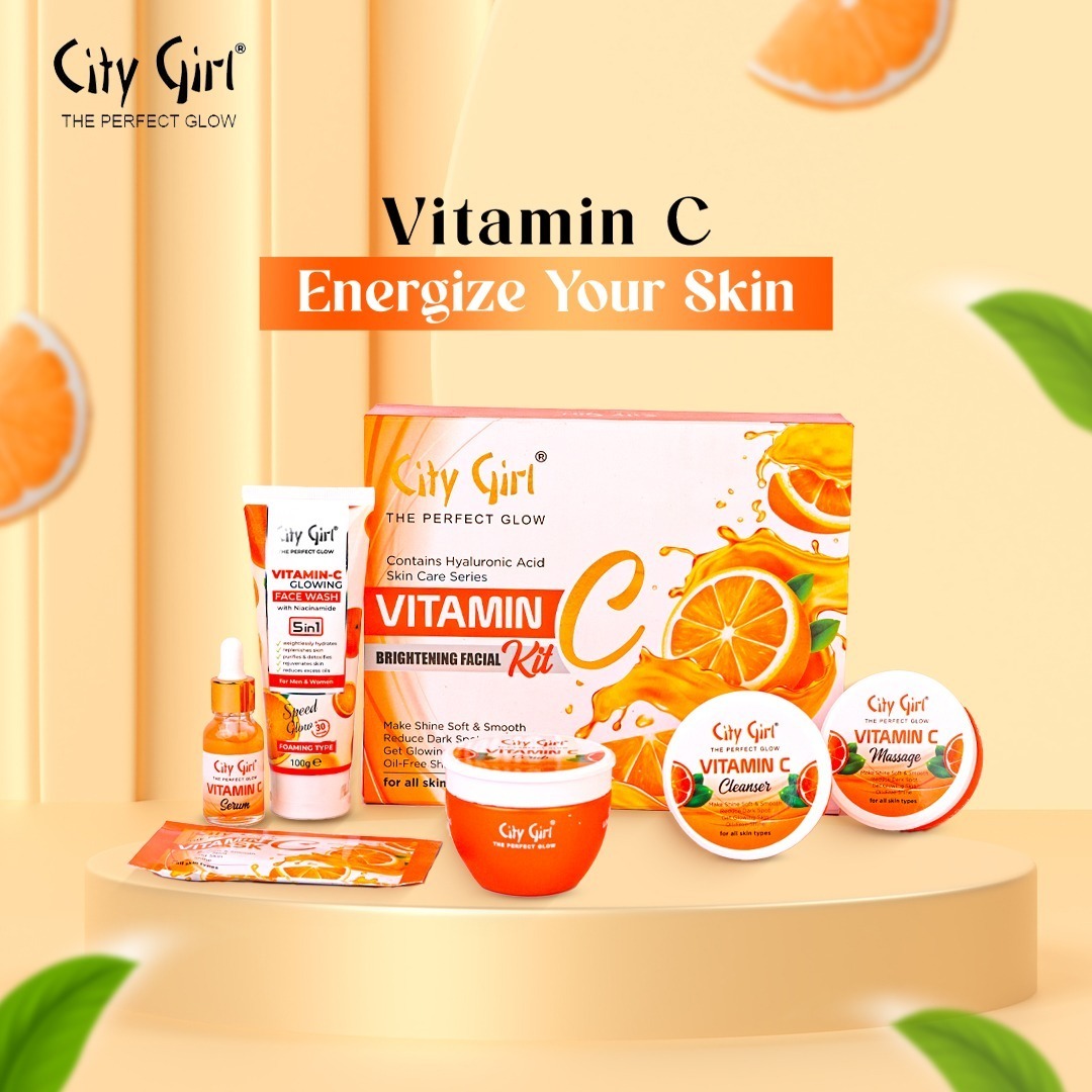 City Girl Vitamin-C Facial Kit