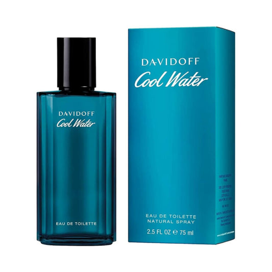 Davidoff Cool Water Eau De Toilette, Fragrance For Men, 75ml