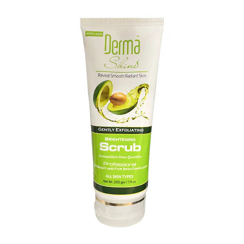 Derma Shines Brightening Scrub (Avacado) 200g