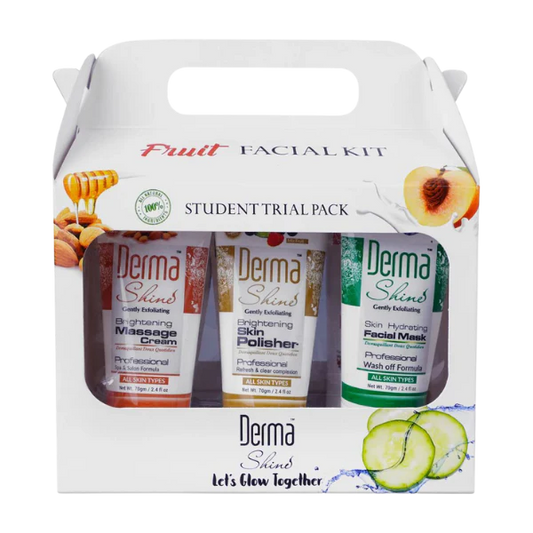 DERMA SHINE FRUIT FACIAL TRIAL KIT