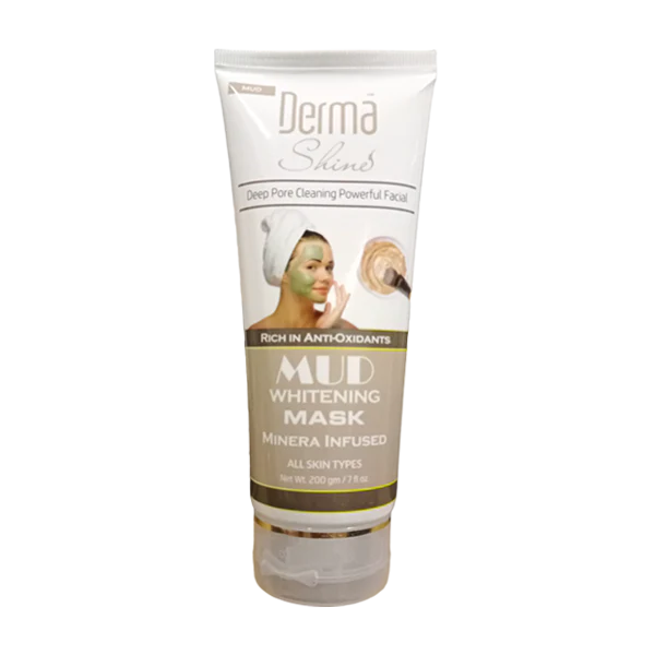 Derma Shine Mud Whitening Mask 200gm