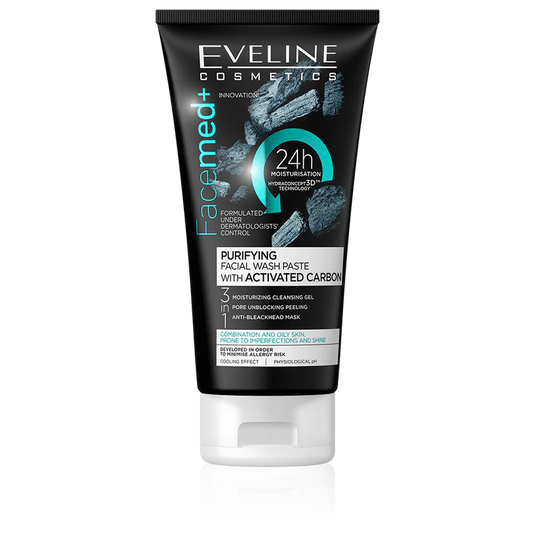 EVELINE COSMATICS FACEMADE+ FACIAL WASH PASTE 3IN1 WASH