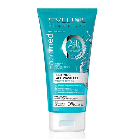 EVELINE COSMATICS FACEMADE PURIFYING FACE WASH GEL TEA TREE