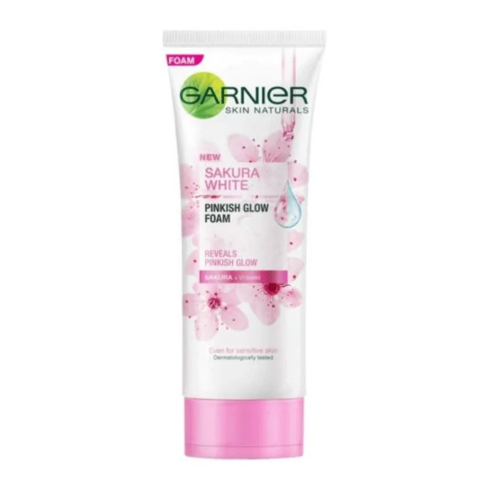 GARNIER SAKURA WHITE FACE WASH 100ML