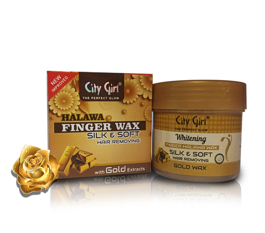 City Girl 24K Gold Halawa Finger Wax