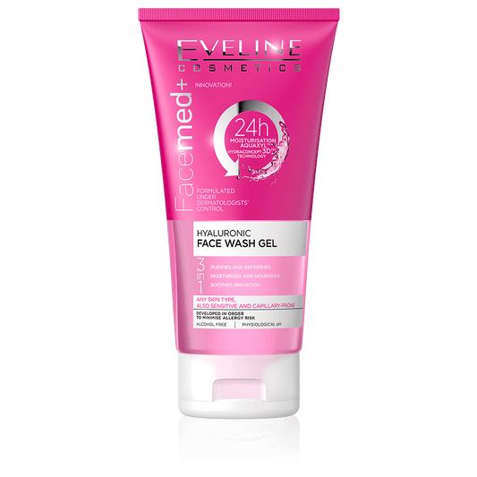 Best Faceted Hyaluronic Face Wash Gel – 150 ml Hydration