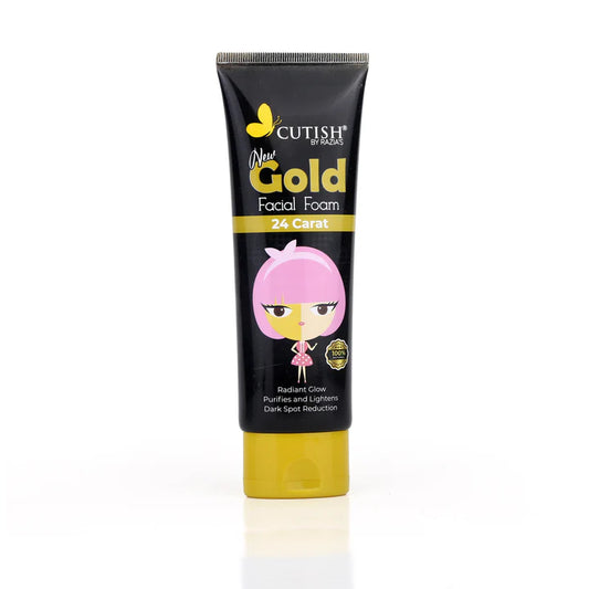 Gold 24 Carat Facial Foam