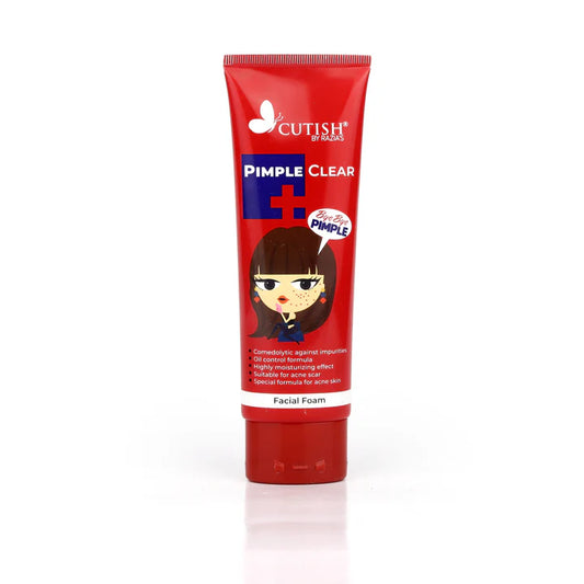 Cutish Pimple Clear Facial Foam Bye Bye Pimple