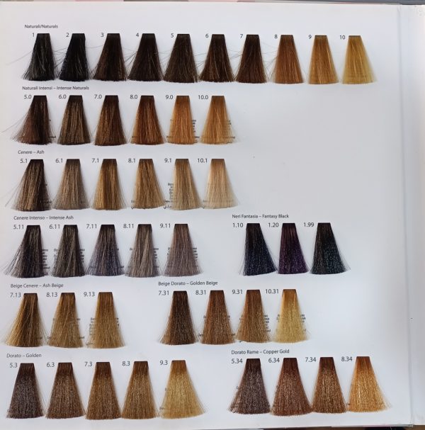 Silky Hair Color