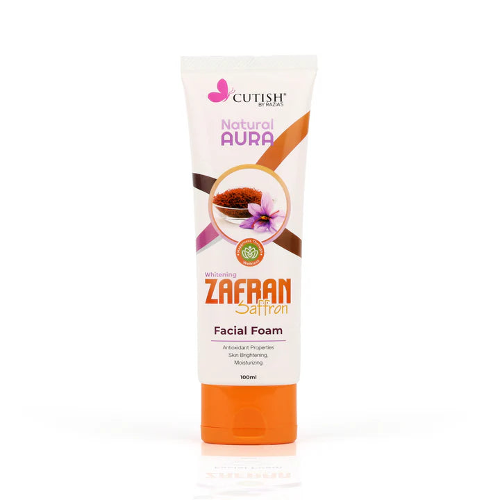 CUTISH WHITENING ZAFRAN FACIAL FOAM 100ML