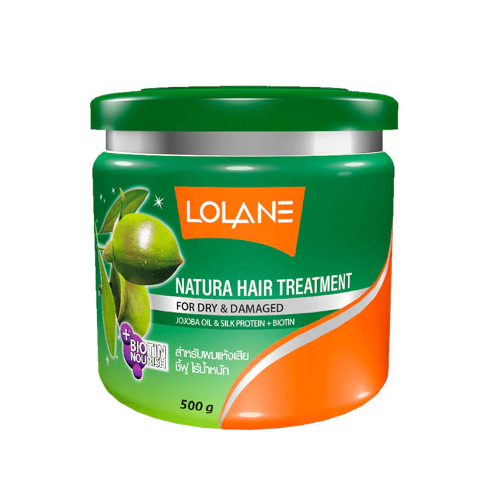 Lolane Natura Hair Treatment Jojoba Oil & Silk Protein For Dary & Damaged 500g