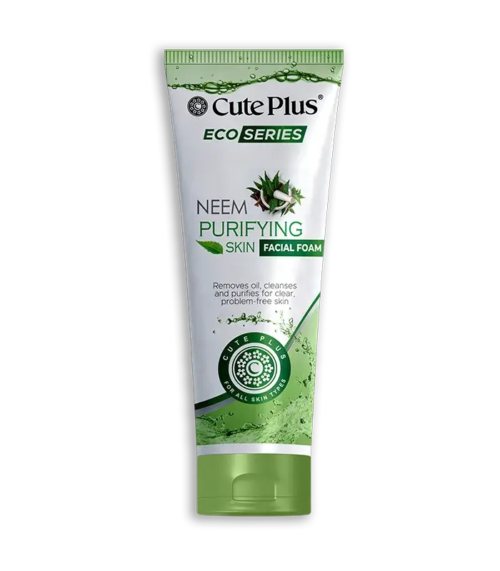 Cute Plus Eco Series Acne Wash Clears Breakouts Oil Free, For All Skin Types, 100ml