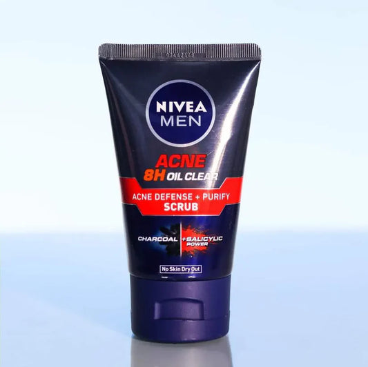 ACNE CONTROL BRIGHTENING MUD SCRUB NIVEA MEN
