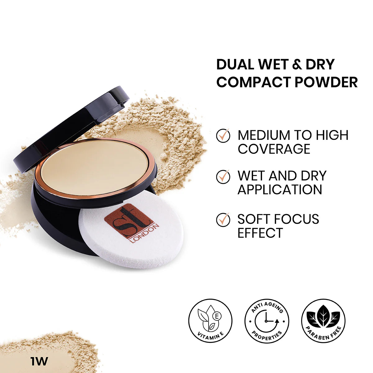 Dual Wet & Dry Compact Powder