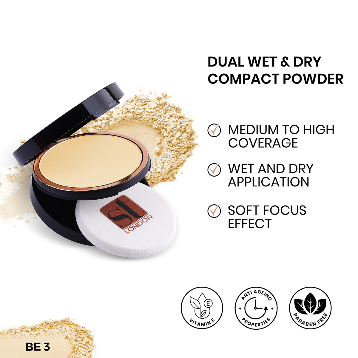 Dual Wet & Dry Compact Powder