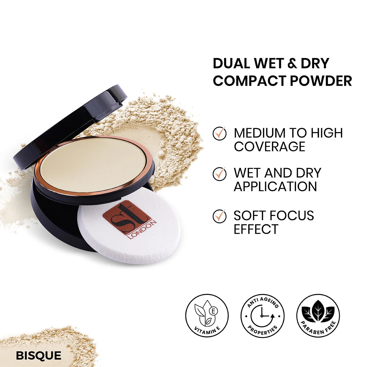 Dual Wet & Dry Compact Powder