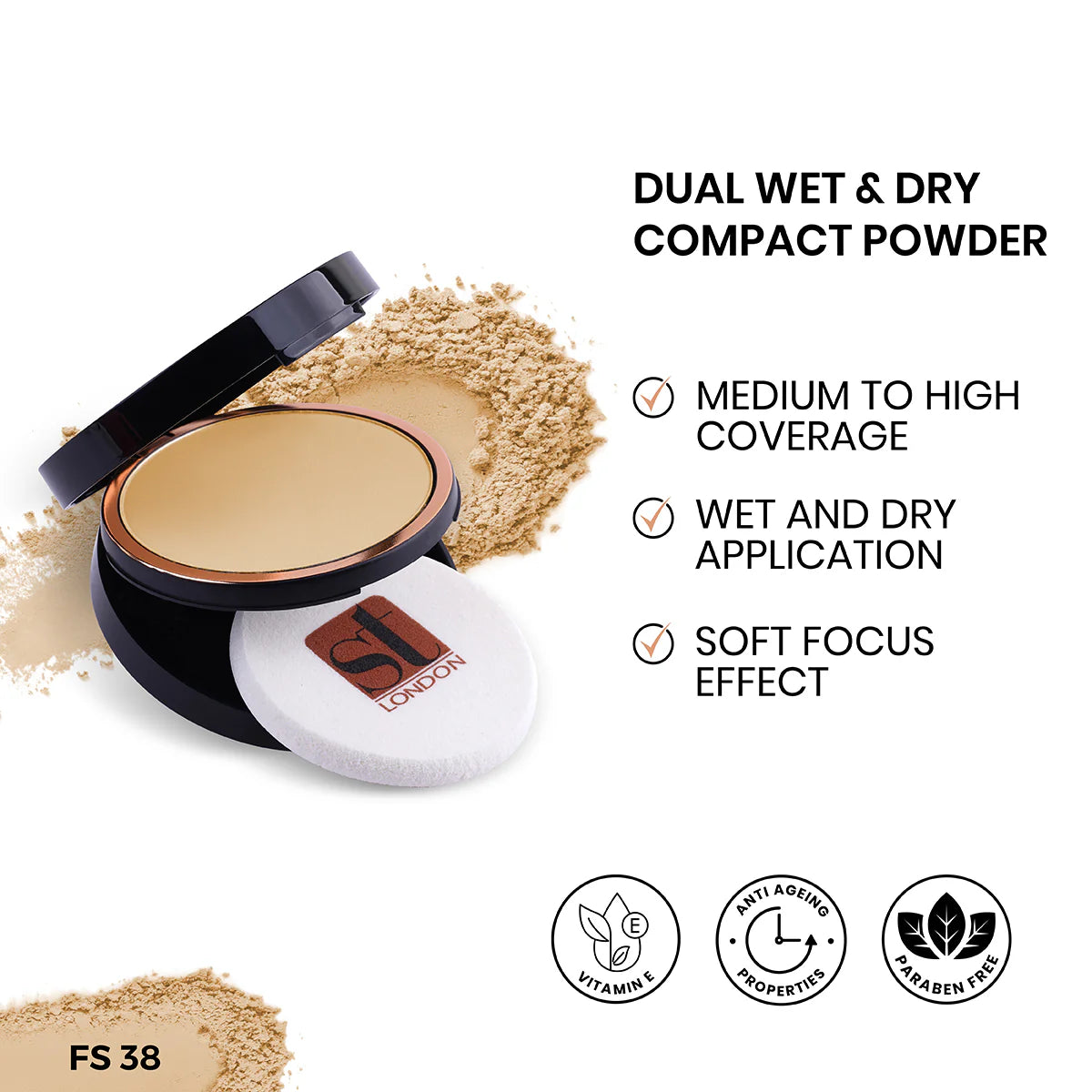 Dual Wet & Dry Compact Powder