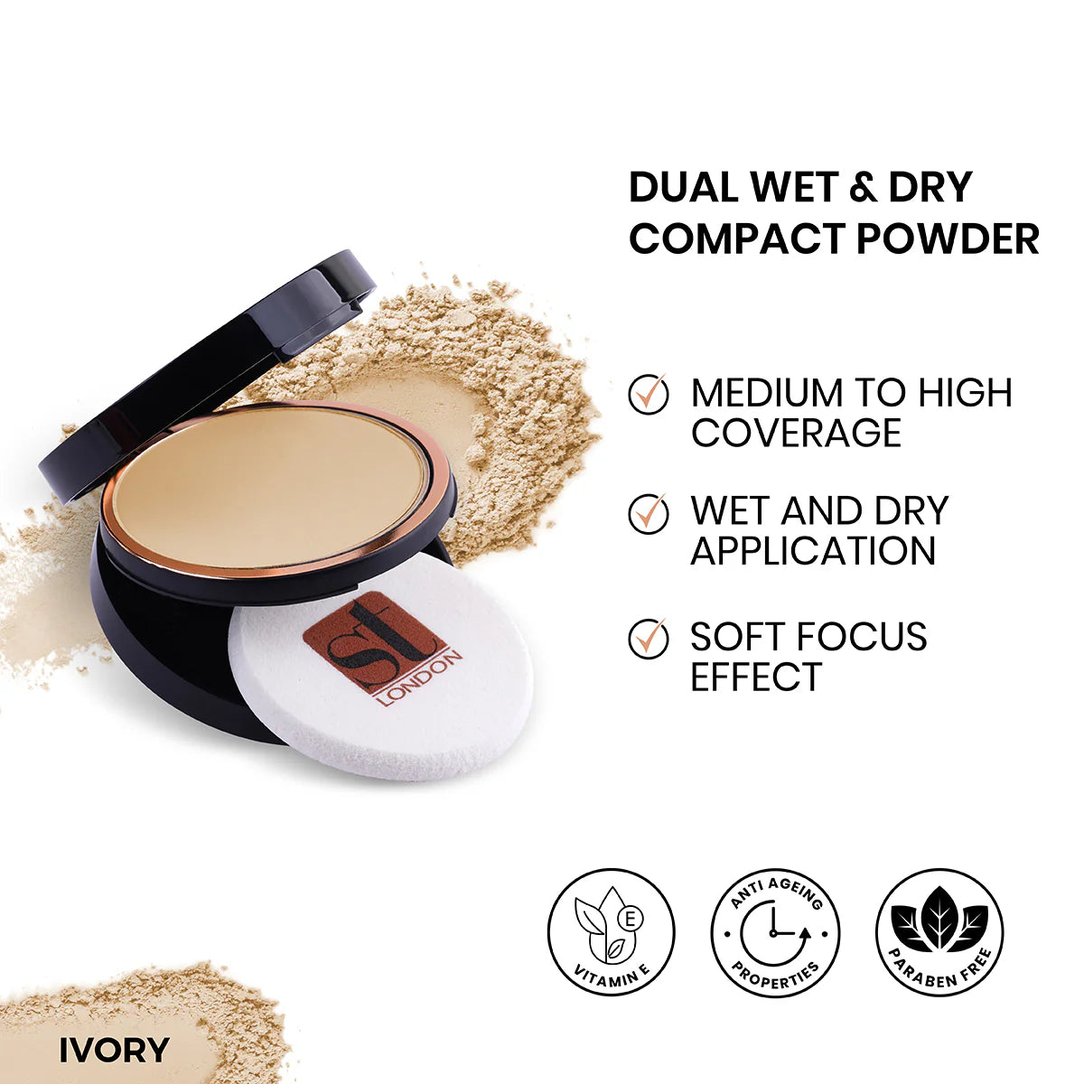 Dual Wet & Dry Compact Powder