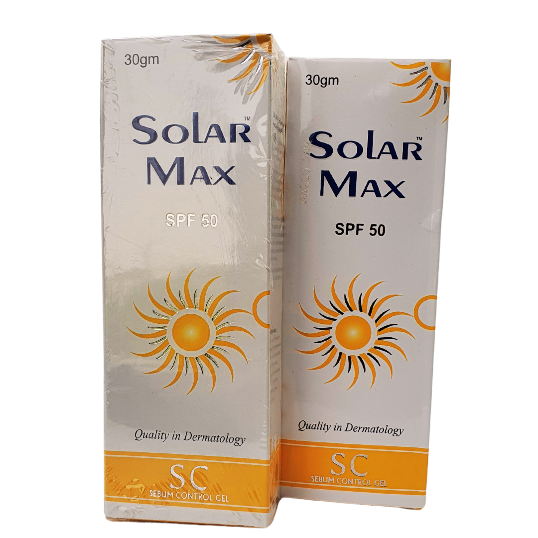 SOLAR MAX SC Gel SPF 50 – Sun Protecting Gel with Sebomicropore Structure for Oily & Acne-Prone Skin