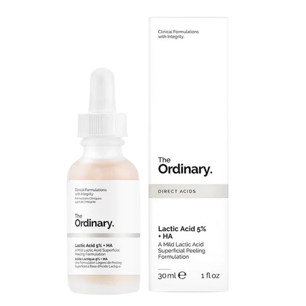 T Ordinary Lactic Acid 5% + HA 2% (30ml)