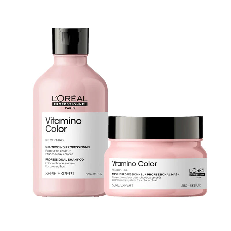 L'Oréal Serie Expert Vitamino Color Shampoo & Mask