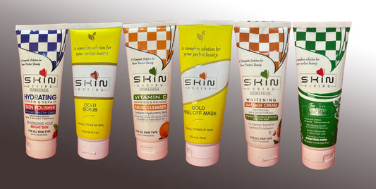 Facial Kit , Skin Desire With Brightening Cleanser, (Pack Of 6)