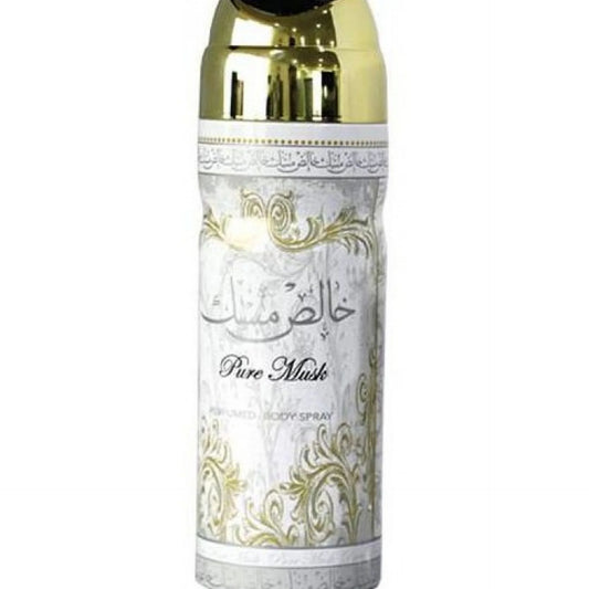 pure musk body spray