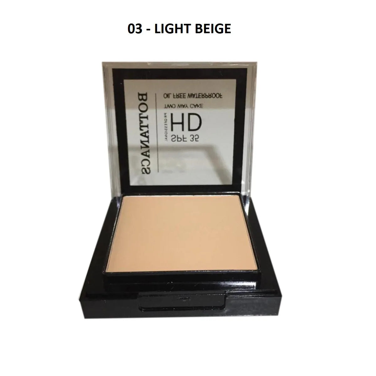Bottanacs – PROFESSIONAL SPF35 Oil free waterproof two way cake compact/face Powder