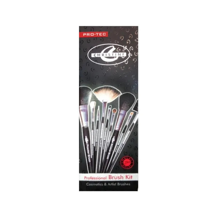 Christine Small Brush Kit Set – 9 Pieces