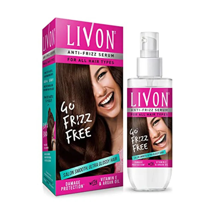 Livon Anti-Frizz Serum for Rough & Dry Hair 50ml