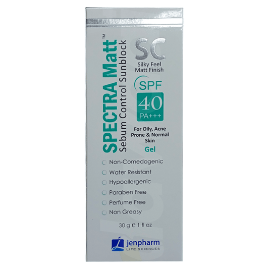 Spectra Matt SC SPF 40 sunblock