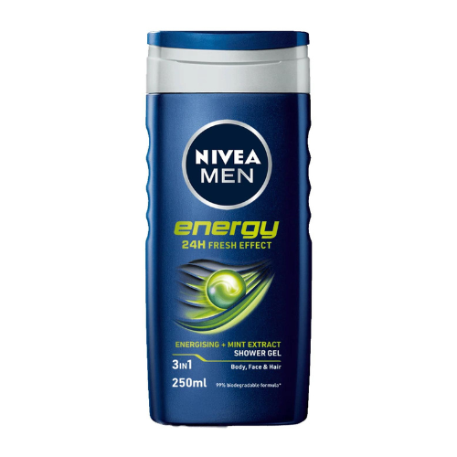 NIVEA MEN SENSITIVE SHOWER GEL 3IN1 250ML