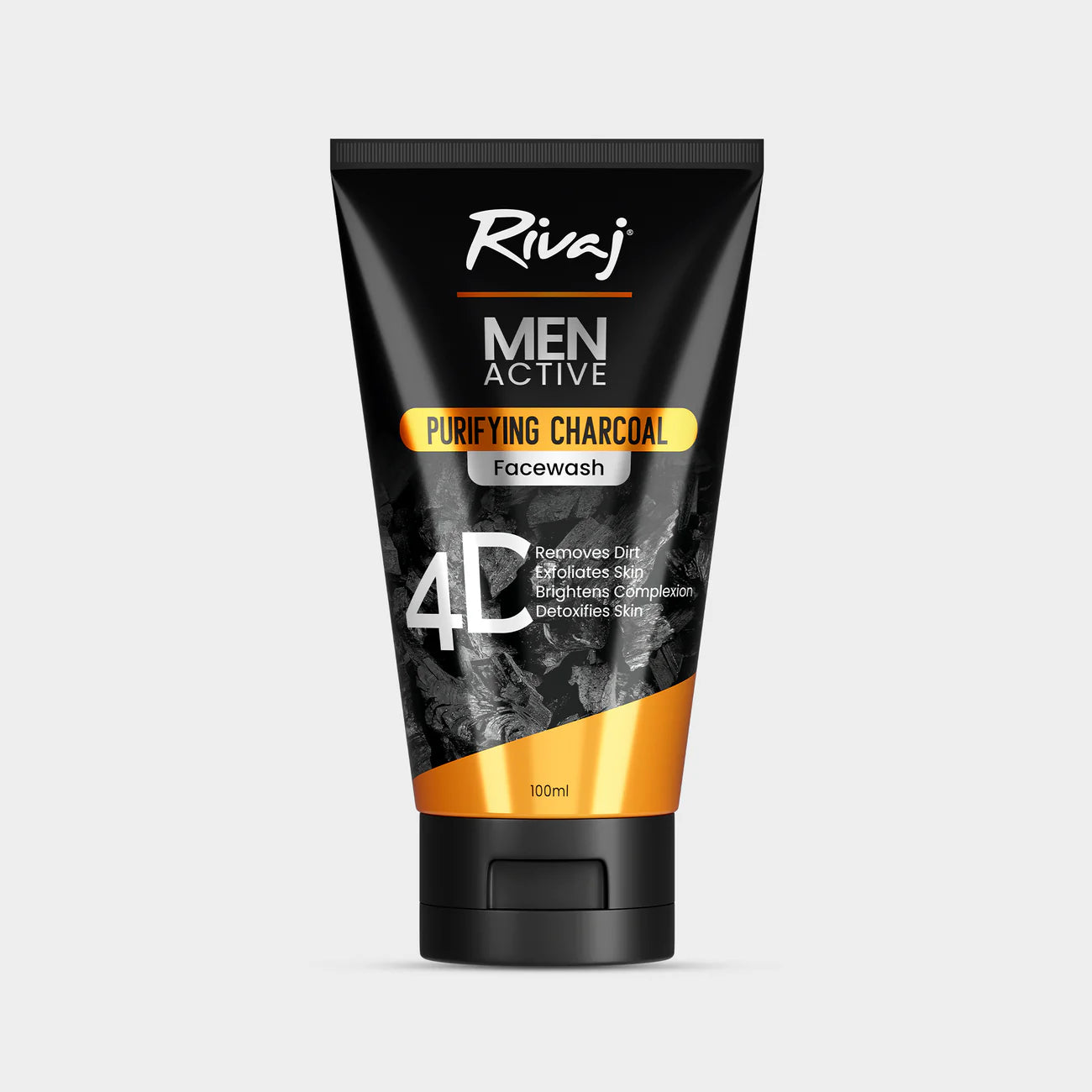 RIVAJ MEN EXPERT CHARCOAL WHITE FACE WASH 150ML