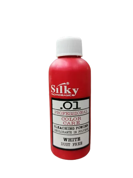 Silky bleach set 150ml developer and 50g powder