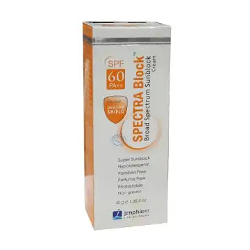 Spectra Block Spf60 Sunblock 40G