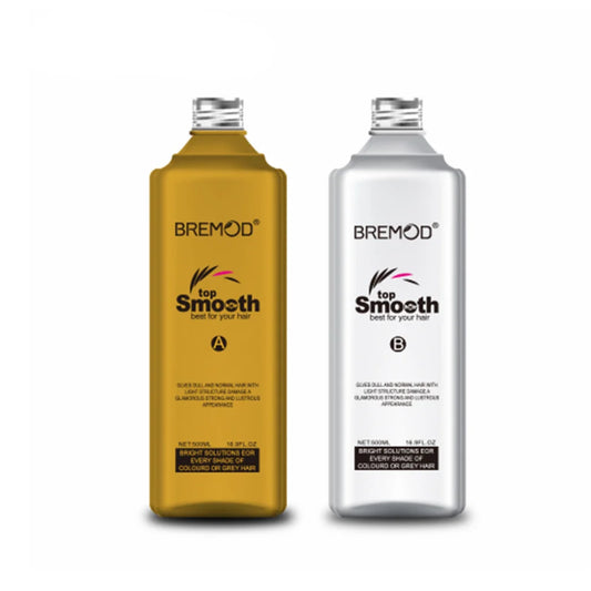 BREMOD TOP SMOOTH HAIR BLACL OIL SET 500ML