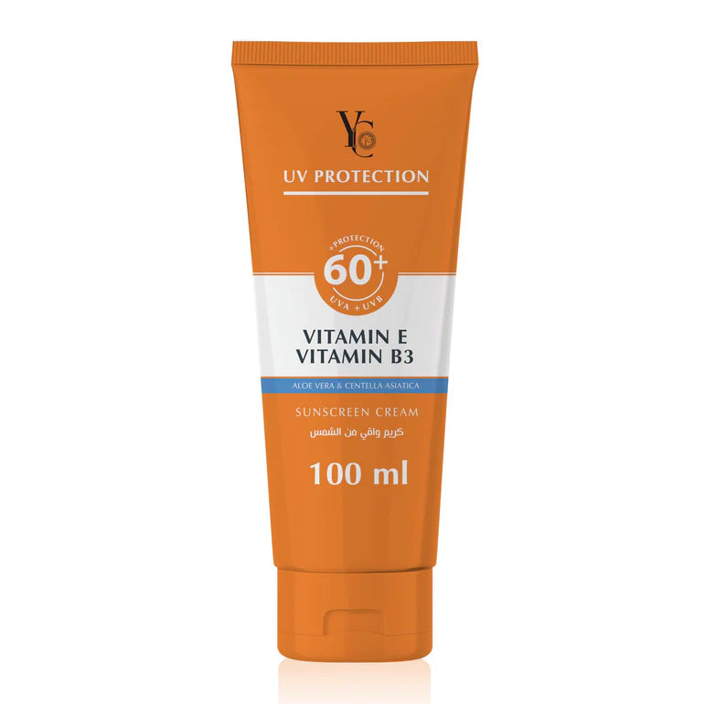 YC Sunscreen Cream 60+ UVA UVB - 100 ml